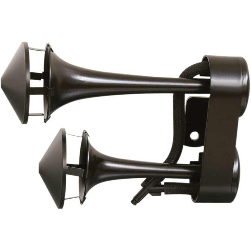 Rivco Products Horn - AHMULTIBK For Victory Motorcycles 1998-2011 | Honda Motorcycles 1991-2009 | Kawasaki Motorcycles 1985-2010