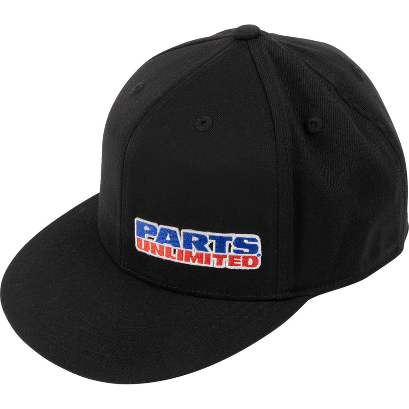 THROTTLE THREADS 2501-2093 PSU24H12BKOR Parts Unlimited Flat Bill Hat black