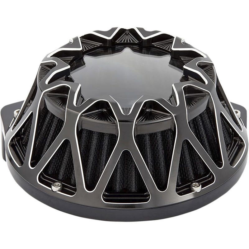 Arlen Ness Crossfire Breather Air Cleaner - 600-038 For Harley Motorcycles 2017-2025