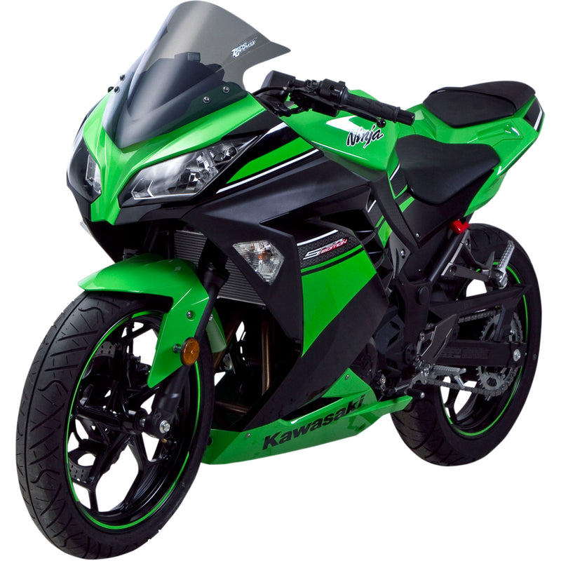 Zero Gravity Double Bubble Windshield - 16-282-02 Kawasaki Ninja 300R 2013-2017