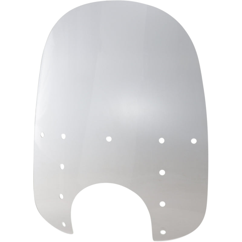MEMPHIS SHADES MEP3810 MEP3810 Replacement Fats Windshield Plastic Fats Windshield - 21" - 9" Headlight Cutout - Clear
