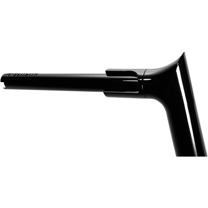 FAT BAGGERS INC. 0601-5262 805014-B 1-1/2" EZ Install Pointed Top Handlebar - 14" - Black