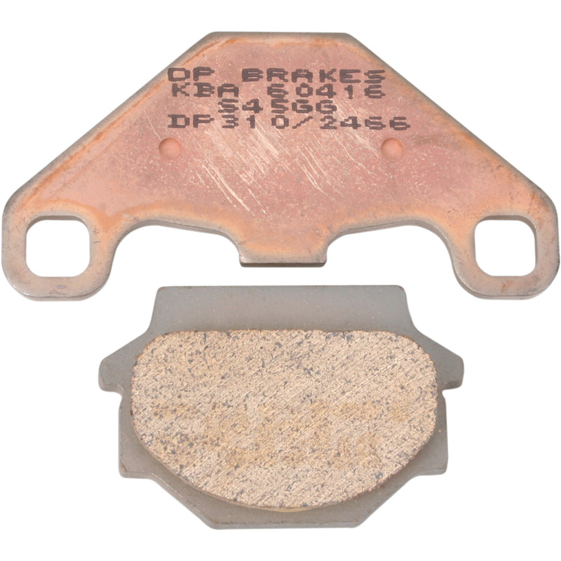 Dp Brakes Brake Pad - DP310 For Husaberg Dirt Bikes 1991-1994 | Suzuki 500F 2003-2007 | Yamaha Raptor / Grizzly Automatic / Grizzly 300 4x2 2010-2013