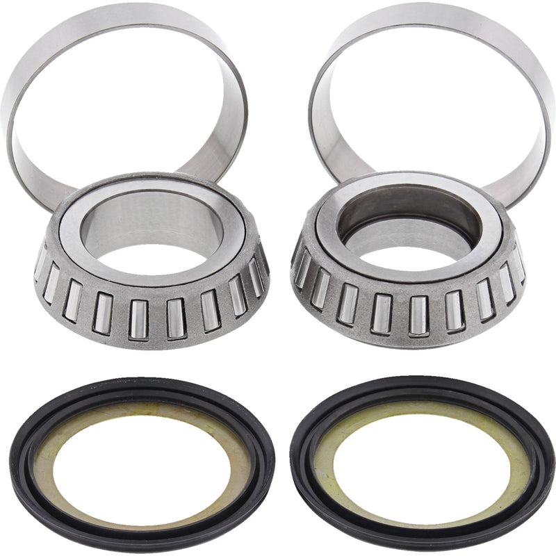 ALL BALLS 22-1005 22-1005 Steering Stem Tapered Roller Bearings and Seals Kit Steering Stem Bearing - Suzuki