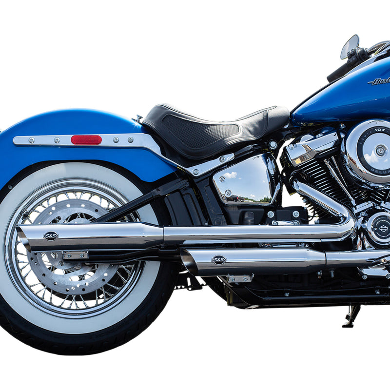 S&s Cycle Race Muffler - 550-0739 For Harley Softail 2018-2022