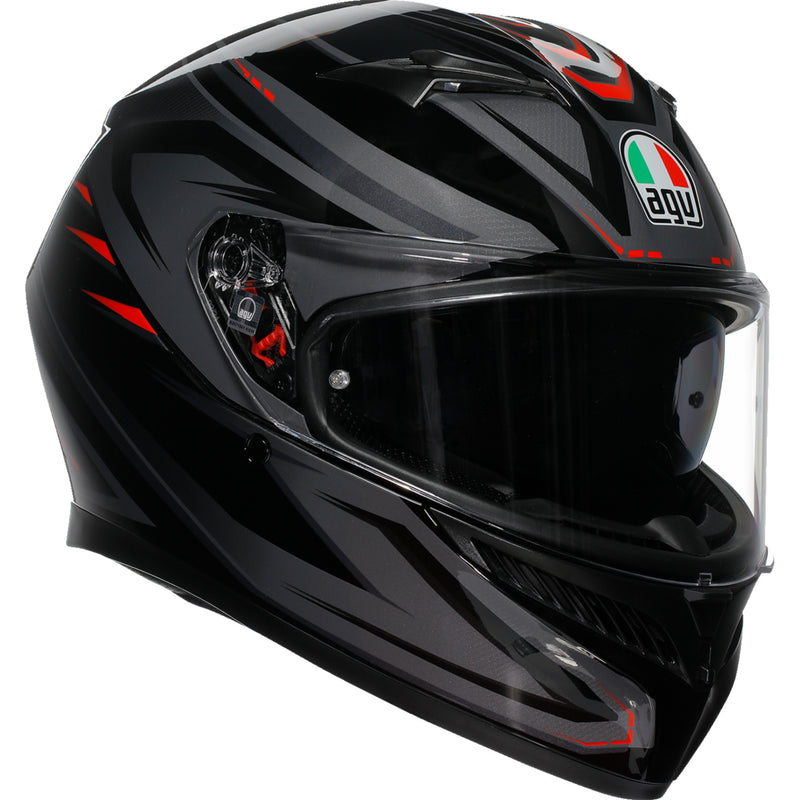 AGV K3 Syth Helmet - Black/Red
