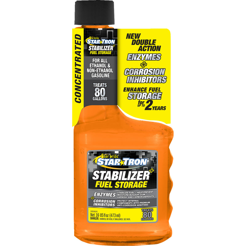 STAR TRON 3707-0057 14816 Star Tron Stabilizer+ Fuel Storage Stabilizer+ Corrosion Protectant - 16 U.S. fl oz.