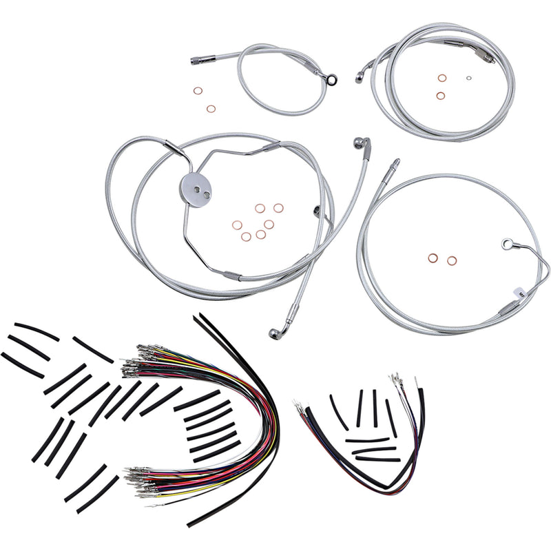 Magnum Shielding Cable Kit - 387022 For Harley Road Glide 2011-2012