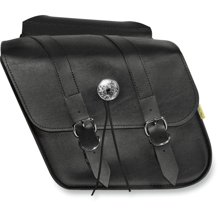 WILLIE & MAX LUGGAGE 3501-0143 58707-00 Slant Saddlebags Slant Compact Saddlebag - Black