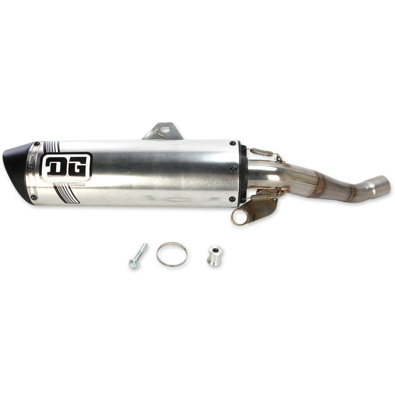 Dg Performance v2 Muffler - 073-6130 For Arctic Cat 400 2004-2008 | Kawasaki ATVs 2003-2006 | Suzuki QuadSport 2003-2014