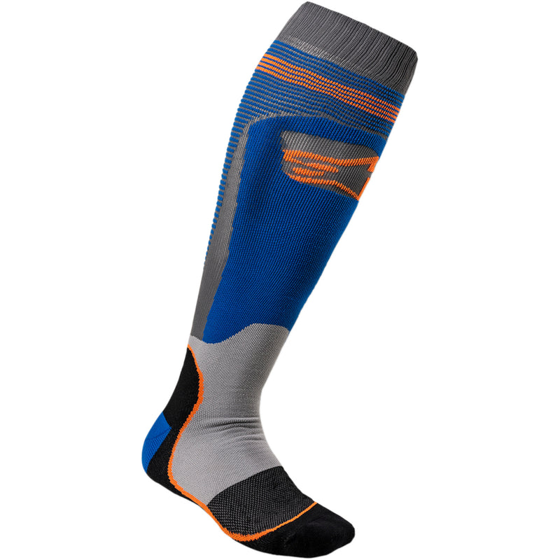 ALPINESTARS 3431-0534 4701820-7042-SM MX Plus 1 Socks blue/orange - small/medium