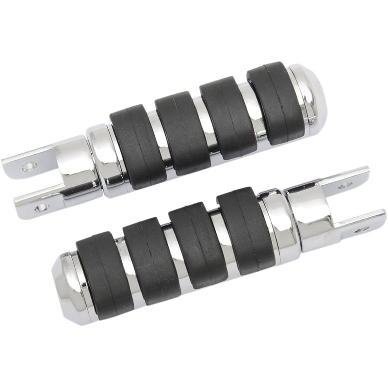 DRAG SPECIALTIES DS-253506 Soft-Ride Footpegs 5/8" female mount
