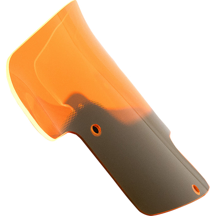 KLOCK WERKS 2312-1085 KWW-04-0619 Kolor Flare™ Ice Windshield Kolor Flare™ Windshield - 8" - Orange - Indian