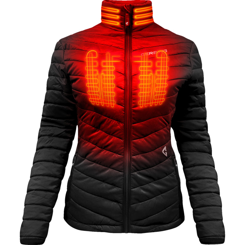 GERBING HEATED CLOTHING Women's 7V Khione Insulated Puffer Jacket 2.0
