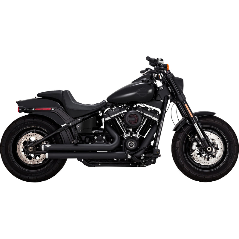 Vance & Hines Big Shot 2-Into-2 Exhaust System - 47339 For Harley Softail 2010-2017