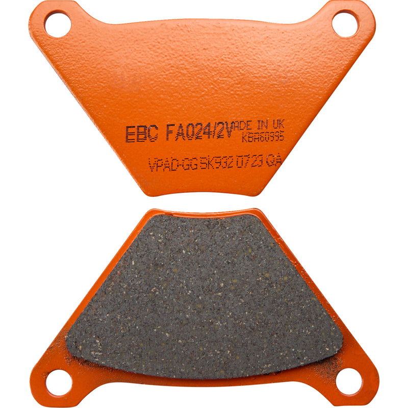 EBC Brake Pad - FA24/2V For Harley Motorcycles 1972-1984
