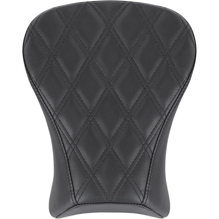 SADDLEMEN 0802-1425 818-29-012LS Renegade Lattice Stitch Pillion Pad - Touring - Lattice Stitched - Black - FLSB/FXLR '18-'23