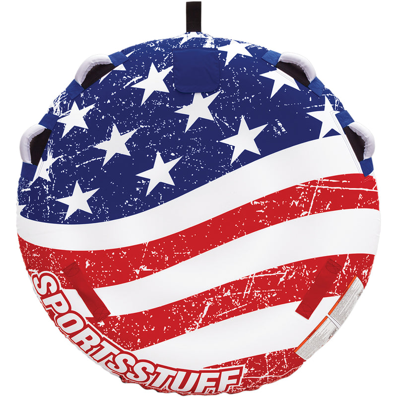 AIRHEAD SPORTS GROUP 4808-0035 53-4310K Stars & Stripes Tube Kit Tube - Stars & Stripes - Inflatable/Towable - One/Two Rider