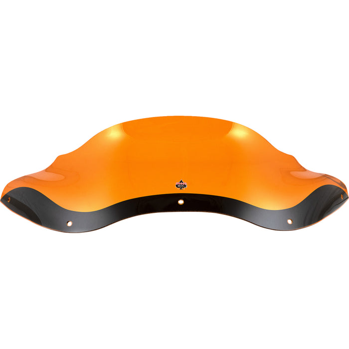 KLOCK WERKS 2310-0809 KWW-01-0689 Kolor Flare™ Windshield - 8" - Orange - FLTR