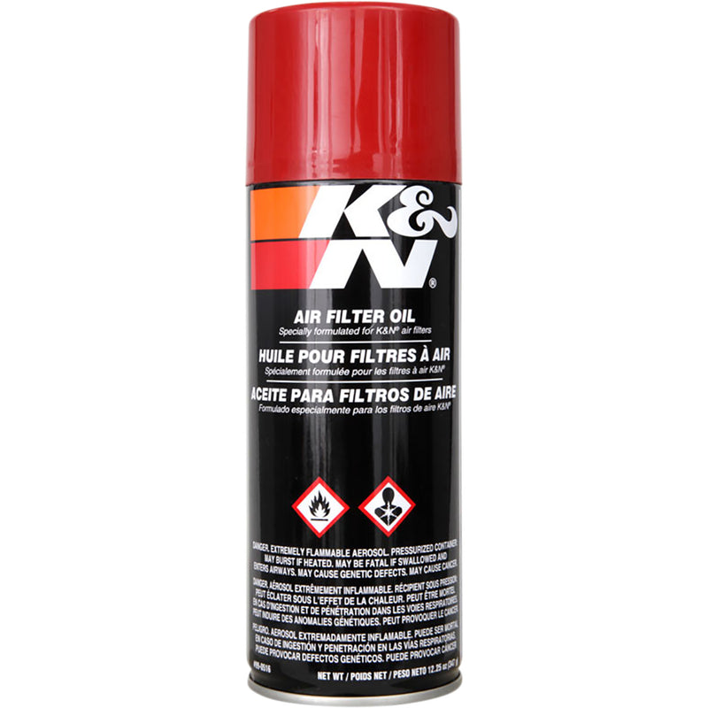 K & N 99-0516 99-0516 Air Filter Oil 12.25 oz. net wt. - aerosol