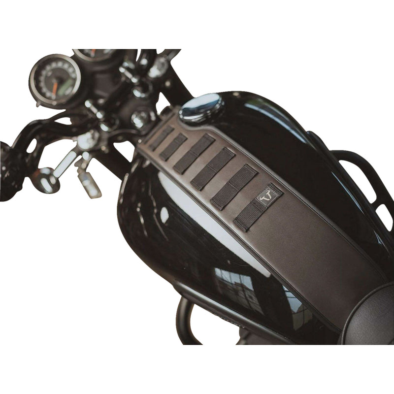 SW-MOTECH 3581-0010 BC.TRS.11.249.50000 Legend Gear Tank Strap System with la3 smartphone bag - triumph