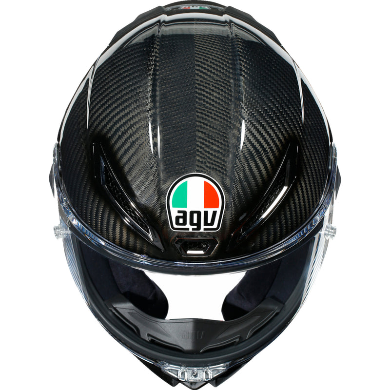 AGV 0101-15555 2118356002008L Pista GP RR Mono Helmet Pista GP RR Helmet - Glossy Carbon - Large
