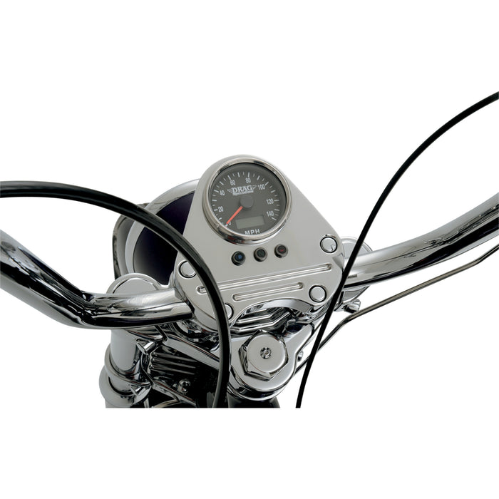 DRAG SPECIALTIES Programmable Mini Electronic Speedometer with Odometer/Tripmeter