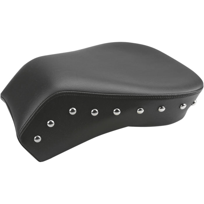 SADDLEMEN 0802-0907 806-15-0163 Heels Down Pillion Pad - Heels Down Touring Pillion Pad - Studded - Black