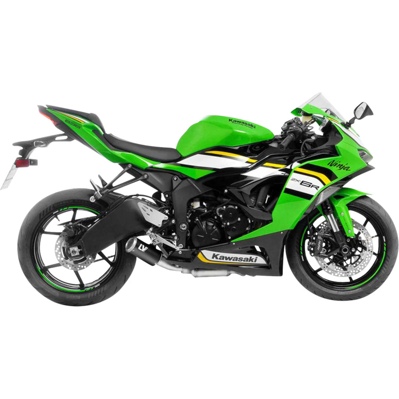 Leovince LV Corsa S Black Edition Muffler - 15413SBU Kawasaki Ninja 2019-2025