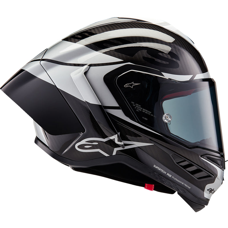 ALPINESTARS Supertech R10 Element Helmet - Carbon/Silver/Black