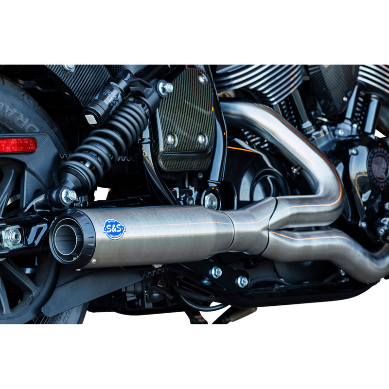 S&S Cycle Qualifier 2-Into-1 Exhaust System - 550-1115 For Indian 2022-2024