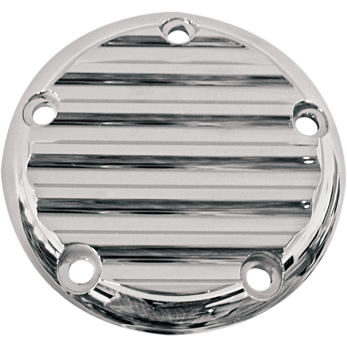 JOKER MACHINE 0940-0584 02-99FN Points Cover - Finned - 5 Hole - Chrome