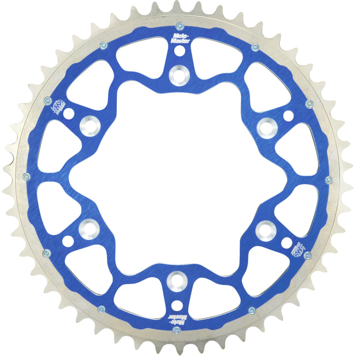 MOTO-MASTER 1211-2283 620083450 Fusion Series Dual Ring Rear Sprocket 50 tooth - blue - gas gas/husqvarna/ktm