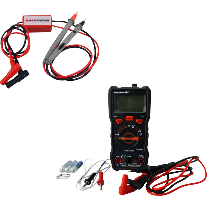 RM STATOR 3807-0798 RM22980 Digital Multimeter and Voltage Peak Reading DVA Adapter Kit Digital Multimeter with Voltage Peak Reading DVA Adapter Kit