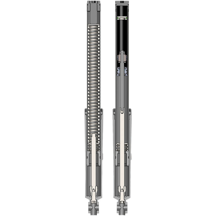 PROGRESSIVE SUSPENSION 0416-0104 31-2542 Monotube Cartridge Fork Kit - 49 mm - Lowering