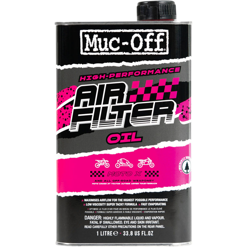 MUC-OFF USA 3610-0075 20156US Foam Air Filter Oil 1l