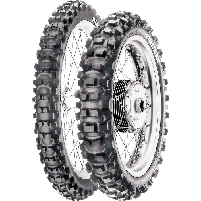PIRELLI 0313-0656 3107900 Scorpion™ XC Mid Hard Tire Tire - Scorpion™ XC Mid Hard - Rear - 100/100-18 - 59R