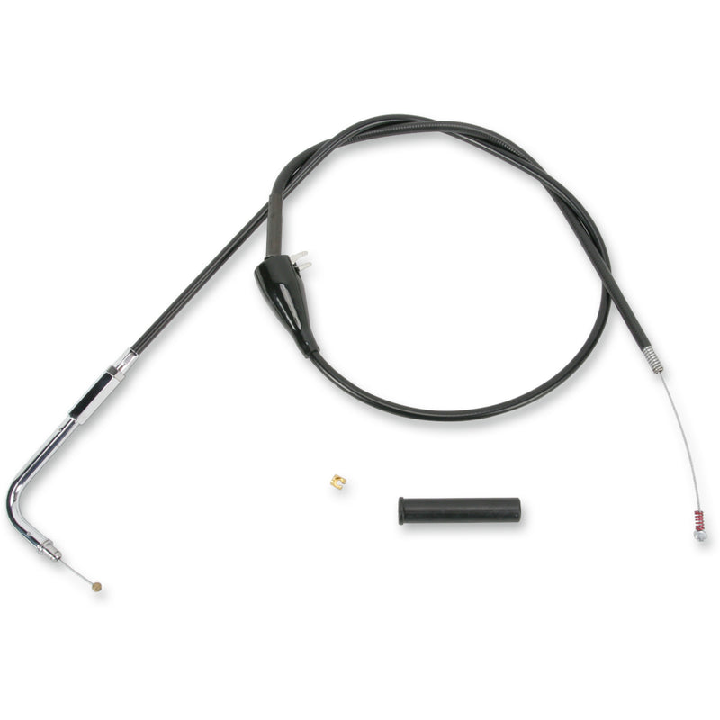 Drag Specialties Black Vinyl Cable 26-1/2" For Harley 1999-2022