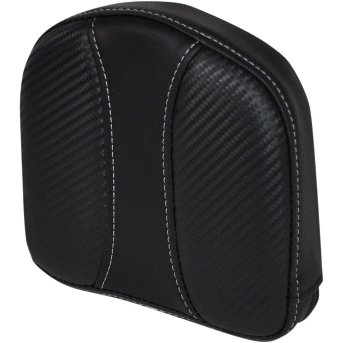 SADDLEMEN 0822-0275 040842 Gravestone Sissy Bar Pad - Dominator Sissy Pad