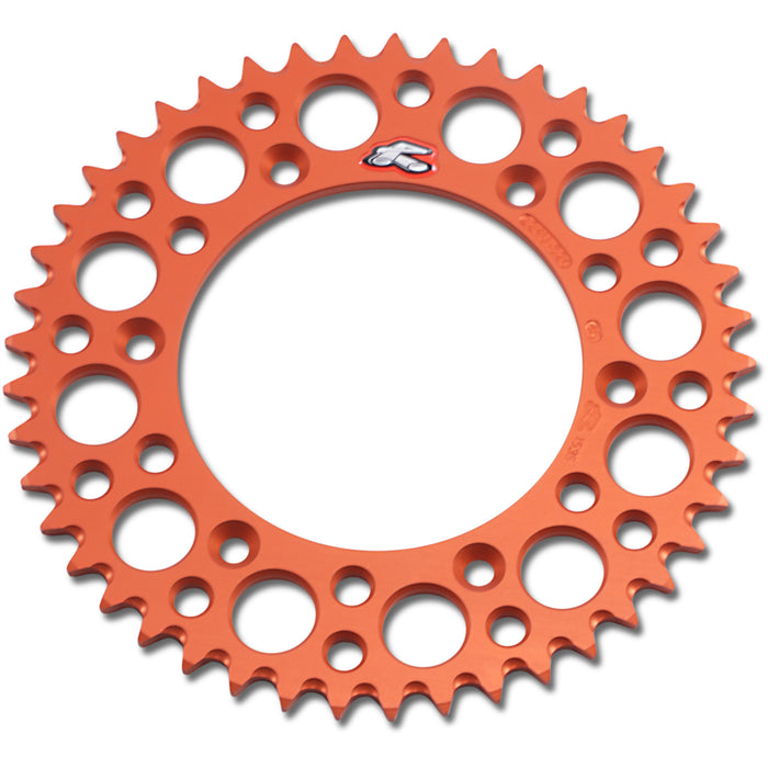 RENTHAL 1211-2471 224U-520-45GPOR Rear Sprocket Sprocket - Orange - 45 Tooth
