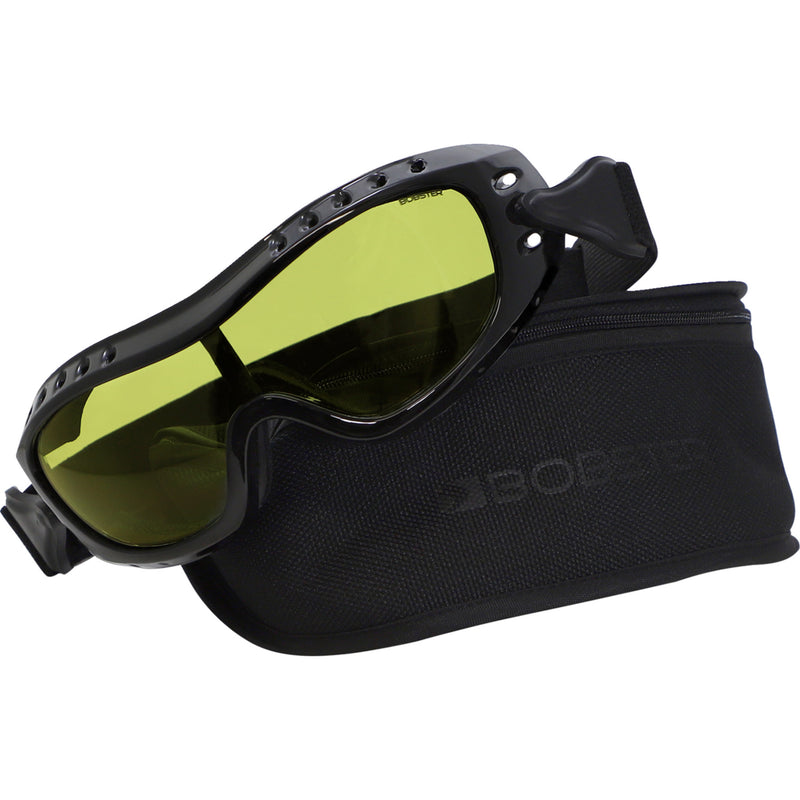 BOBSTER 2610-1386 BHAWK01Y Night Hawk Goggles gloss black - yellow