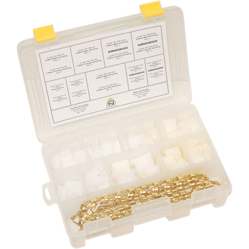 NAMZ 2120-0919 250-BK Wiring Connector Kit Metric 250 Series Connector Builders Kit