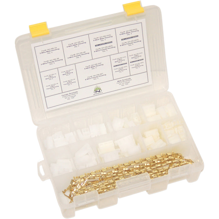 NAMZ 2120-0919 250-BK Wiring Connector Kit Metric 250 Series Connector Builders Kit