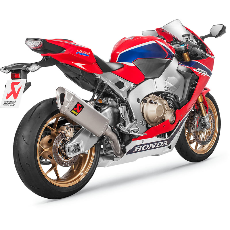 Akrapovic Racing Line 4-Into-2-Into-1 Exhaust System - S-H10R8-APLT Honda CBR1000RR 2017-2019