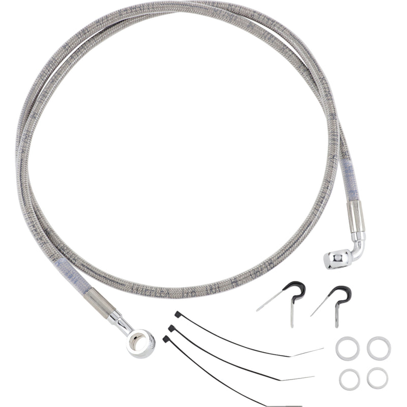 Drag Specialties Brake Line - 1204-2749 For Harley Softail 1995-2003