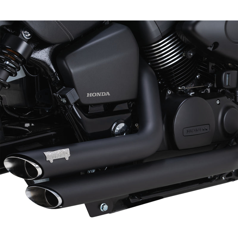 VANCE & HINES 1810-3185 48319 Shortshots Staggered Exhaust System black