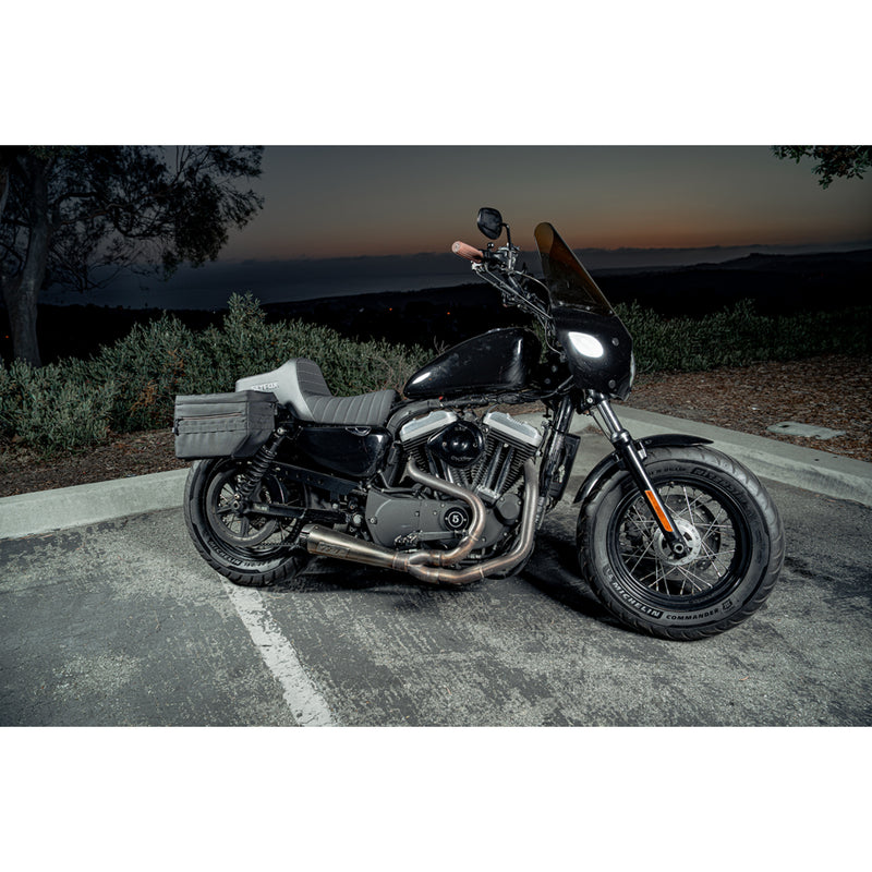 Slyfox Highnoon Seat - 4709B-SlyFox For Harley Sportster 2004-2022