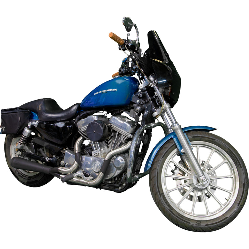 Trask Assault 2-Into-1 Exhaust System - TM-5300BK For Harley Sportster 2004-2022
