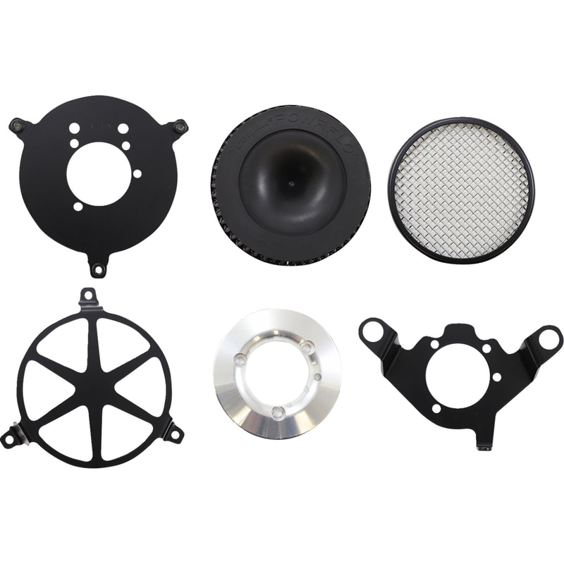 Cobra Cobra Spoke Air Cleaner - 606-0102-04B-SB For Harley Motorcycles 1999-2017