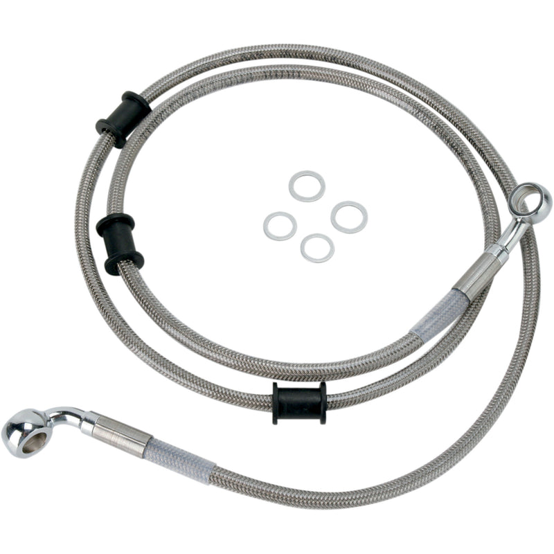 Drag Specialties Brake Line - 1741-2792 For Harley Softail 2008-2011